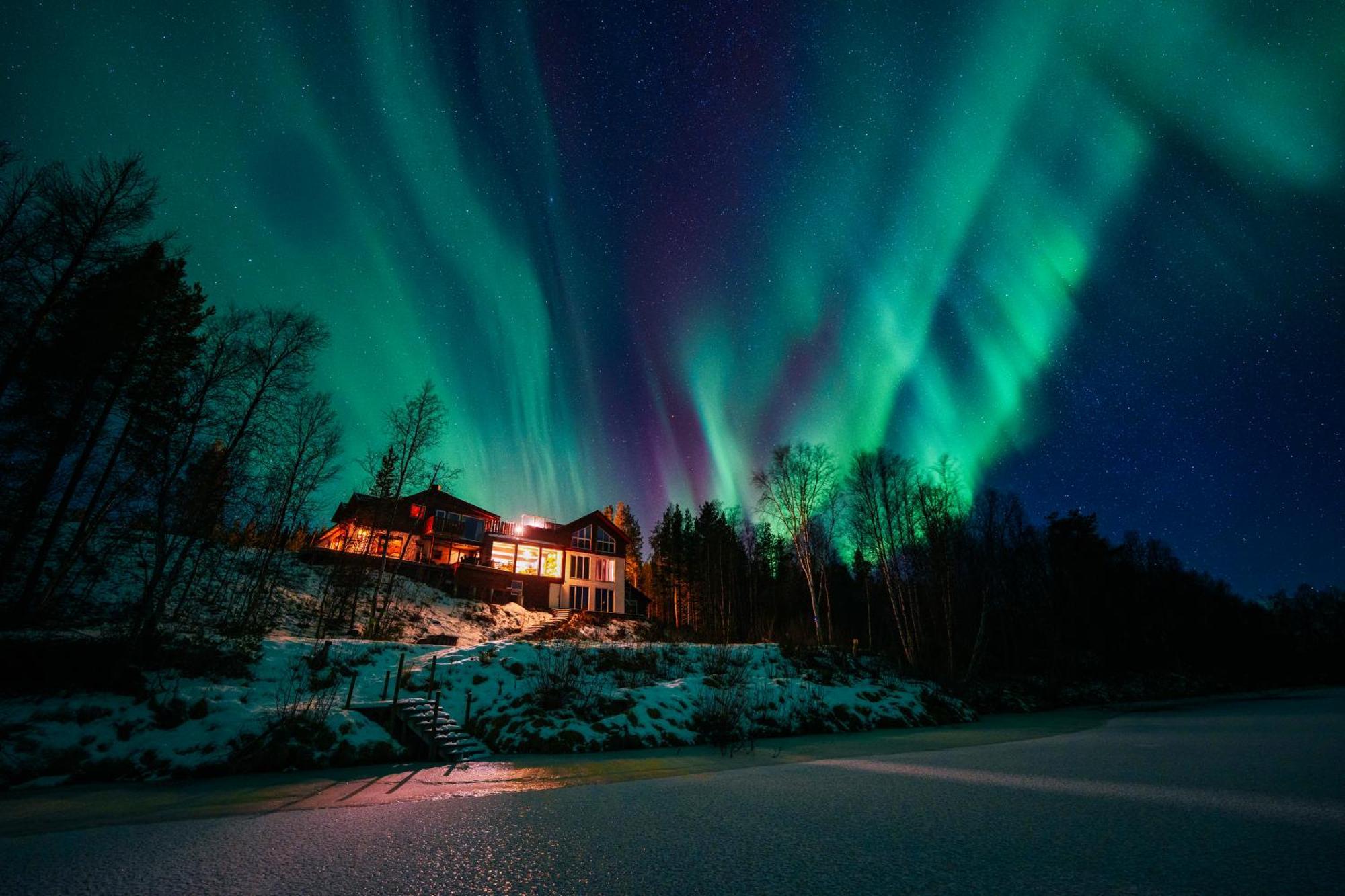 Reisa Lodge Storslett Bagian luar foto